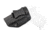 Rounded IWB KYDEX Holster, SCCY CPX-1/CPX-2, Left Hand, Black, SCY-CPX12-BK-LH-VAR