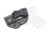 Rounded IWB KYDEX Holster, Smith &amp; Wesson M&amp;P SHIELD 45 ACP, Left Hand, Carbon Fiber, SWN-MPSHIELD45-CF-LH-VAR