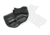Rounded IWB KYDEX Holster, Springfield XD-E 3.3in 9MM/45ACP, Left Hand, Carbon Fiber Black, SFA-XDE-CF-LH-VAR