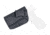 Rounded IWB KYDEX Holster, Springfield XD-M 3.8in 9mm, Left Hand, Black, SFA-XDM38-BK-LH-VAR