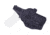 Rounded OWB KYDEX Paddle Holster, Glock 17 19 19X 22 23 31 32 34 35 45 Gen 1-5 w/ TLR-1, LH, Carbon Fiber Black, GLK-1917TLR1-CF-LH-OWBPDL