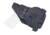 Rounded OWB KYDEX Paddle Holster, Glock 42, Left Hand, Carbon Fiber Black, GLK-G42-CF-LH-OWBPDL