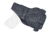 Rounded OWB KYDEX Paddle Holster, Glock 43/43X, Left Hand, Black, GLK-G43-BK-LH-OWBPDL
