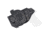 Rounded OWB KYDEX Paddle Holster, Kel-Tec PF-9, Right Hand, Black, KTC-PF9-BK-RH-OWBPDL