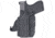 Rounded OWB KYDEX Paddle Holster Optics Ready for Glock 43, Left, Carbon Fiber Black, CEC000614