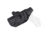 Rounded OWB KYDEX Paddle Holster, Ruger American Full Size, Right Hand, Black, RGR-AMRCNFS9-BK-RH-OWBPDL
