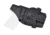 Rounded OWB Paddle Holster, S&amp;W M&amp;P 9mm/40SW Shield M2.0 4in, LH, Black, SWN-MPSHIELD40-BK-LH-OWBPDL