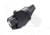Rounded OWB KYDEX Paddle Holster, S&amp;W M&amp;P SHIELD 9MM/40SW w/TLR-6, Left Hand, Black, SWN-SHTLR6-BK-LH-OWBPDL