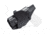 Rounded OWB KYDEX Paddle Holster, Walther PPQ M1 4.0in 9mm, Left Hand, Black, WTR-PPQ-BK-LH-OWBPDL