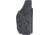 Rounded Tuckable IWB KYDEX Holster for Glock 36, Left, Carbon Fiber Black, CEB000635