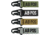 Condor Outdoor Blood Type Key Chain 4 Pcs/Pack, ABpos, Olive Drab, 239AB+001-1