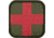 Condor Outdoor Blood Type O- Patch, Single, Olive Drab/Red, 231-001
