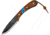 Condor Blue River Knife, 4.5 natural finish 1095HC steel blade, Walnut and reconstituted turquoise stone handle, CTK2825-4.3HC