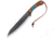 Condor Blue River Machete Knife, 10 Condor classic finish 1075HC steel blade, Walnut and reconstituted turquoise handle, CTK2827-10HC