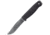 Condor Bushglider Knife Black, 4.25 black stonewash finish 1095HC steel clip poi, Black textured polypropylene handle, CTK3950-4.2HC