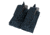 Condor Outdoor Double Kangaroo Mag Pouch, Navy, MA51-006
