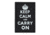 Condor Outdoor Keep Calm and Carry PVC Patch 6Pcs/Pack, White, 181009-034