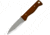 Condor Tool and Knife Bushlore Knife, Walnut Handle, Plain CTK232-4.3HC