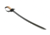 Condor Tool and Knife Naval Cutlass Sword,24in Black Plain 1075 High Carbon Steel, Epoxy Black Powder Coating,Hardwood Handle w/Sheath CTK360-24HC