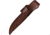 Condor Tool and Knife Prius Fixed Blade Knife, 9in Overall, 4.63in Satin 440C Stainless Steel Blade, Brown Micarta Handle, Brown Leather Belt Sheath, CTK2848-4.6-4C
