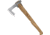 Condor Tool and Knife Travelhawk Axe, 16.25in Overall, 6.88in Blasted Satin 1060Hc Steel Axe Head With 4in Cutting Edge, Hickory Handle, CTK104-1.87