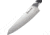 Cool Hand G10 Fixed Blade Chef's Knife, 13in Overall, 8in Satin Finish 1.4116 Stainless Blade, Black G10 Handle, 7198GG10