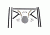 Copper Ridge Outdoors AR500 10 inch Gong Target w/Stand, 1/2 in Thick, Silver SH5055CR
