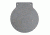 Copper Ridge Outdoors AR500 10 inch Gong Target w/Stand, 1/2 in Thick, Silver SH5055CR