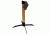 Copper Ridge Outdoors Target Plate Topper w/AR500 Plate Hook for 2x4 Lumber, Black SH5028CR