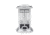 Core Equipment 1000 Lumen Warm LED Patio Lantern with Candlelight Mode, Gray, 7.8 x 7.8 x 10.2 in, 40048