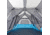 Core Equipment Lighted 12 Person Instant Cabin Tent, Blue/Gray, 18 x 10 ft, 40064