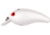 Cotton Cordell Big O Square Lip Crankbait, 2.25in, 1/3 oz, Floating, Pearl/Red Eye, C7707