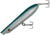 Cotton Cordell Pencil Popper Hard Bait, 4.5 in, 3/4 oz, Chrome Blue Back, C6406