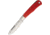 Cougar Creek Teton Mountian Red Bone Folding Knife,3.75in,D2 Tool Steel,Standard Edge,Satin,Red,Bone Handle CCTLBS