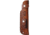 Cougar Creek Wilderness Survivor Camo Knife, 10.5in Overall, 5.75in Satin 1095Hc Steel Blade, Camo Linen Micarta Handle, Green Liners, Brown Leather Sheath, QC0113 CAMO MICARTA