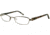 Cover Girl CG0386 Eyeglass Frames - Shiny Light Brown Frame Color