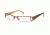 Cover Girl CG0394 Eyeglass Frames - Shiny Dark Brown Frame Color
