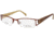 Cover Girl CG0394 Eyeglass Frames - Shiny Dark Brown Frame Color