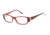Cover Girl CG0442 Eyeglass Frames - Shiny Red Frame Color