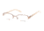 Cover Girl CG0443 Eyeglass Frames - Shiny Dark Brown Frame Color