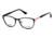 Cover Girl CG0456 Eyeglass Frames - Matte Black Frame Color