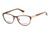 Cover Girl CG0456 Eyeglass Frames - Matte Dark Brown Frame Color
