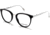 Cover Girl CG0471 Eyeglass Frames - Black/White Frame Color
