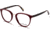 Cover Girl CG0471 Eyeglass Frames - Shiny Red Frame Color, Shiny Red Lens Color