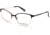 Cover Girl CG0472 Prescription Eyeglasses - Black Frame, 54 mm Lens Diameter CG047254005