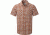 Crag Hoppers Corin Short Sleeve Shirt - Men's -Rust Check-Small