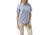 Craghoppers Silla Short Sleeve Shirt, ChinaBlue Pr, 16, CWS476-9KA20L