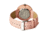 Crayo Cr1509 Pleats Watch, Coral CRACR1509