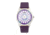 Crayo Electric Leatherette Strap Watch, Purple, CRACR5006