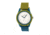 Crayo Pleasant Nylon-Band Watch, Silver/Olive, CRACR3903